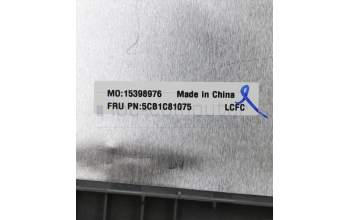 Lenovo 5CB1C81075 C-Cover with keyboard, US English Euro, Non-Fingerprint, US
