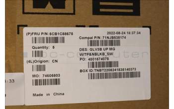 Lenovo 5CB1C88675 COVER UpperCaseASM_SWS C21A4 MGNBL