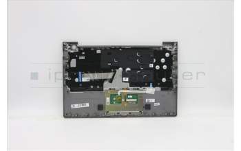 Lenovo 5CB1C89897 C-Cover with keyboard,English,Mineral Grey,Backlight