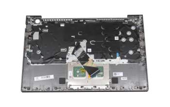 5CB1C89916 original Lenovo keyboard incl. topcase DE (german) dark grey/grey with backlight