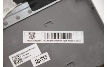 Lenovo 5CB1C89928 COVER Upper Case ASM_USA ENG C 21A2 MGBL