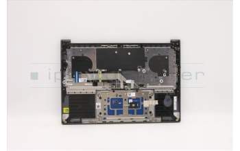 Lenovo 5CB1C90566 C-Cover with keyboard, German, Slate Grey