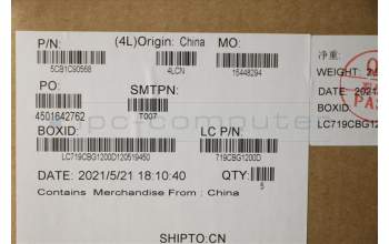 Lenovo 5CB1C90568 COVER Upper Case ASM_HBW L82NH SLA_GY