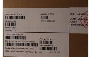 Lenovo 5CB1C90608 COVER Upper Case ASM_POR L82NH LIG_SR