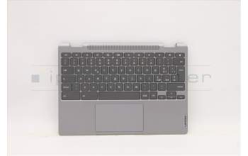 Lenovo 5CB1C90929 C-Cover with keyboard,Italian,Grey