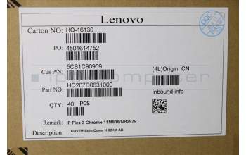Lenovo 5CB1C90959 Strip Cover H 82KM AB