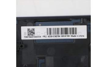 Lenovo 5CB1C92784 C-Cover with keyboard,Greek,Abyss Blue,Backlight