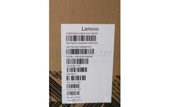 Lenovo 5CB1C92828 C-Abdeckung mit Tastatur, Englisch (GB), Grau