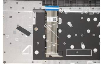 Lenovo 5CB1C92872 C-Cover with keyboard, French, Iron Grey