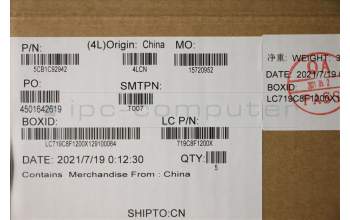 Lenovo 5CB1C92942 COVER Upper Case ASM_FRA L82NX IG UMA