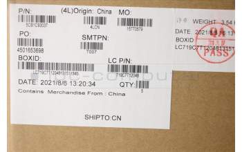 Lenovo 5CB1C93037 COVER Upper Case ASM_FRA L82JW BU_RGBW/F