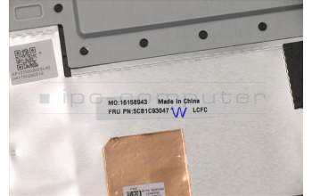 Lenovo 5CB1C93047 COVER Upper Case ASM_KOR L82JW BU_RGBW/F