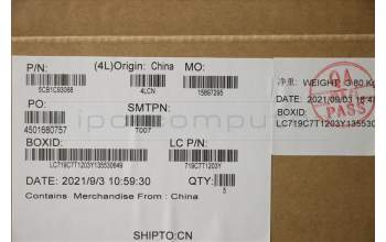 Lenovo 5CB1C93068 COVER Upper Case ASM_USAENGL82JWBU_WHW/F