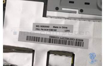 Lenovo 5CB1C93182 COVER Upper Case ASM_SLV L82JS SGw/WHWRF
