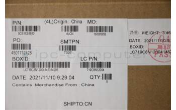 Lenovo 5CB1C93680 COVER Upper Case ASM_FRA L82K8 BK