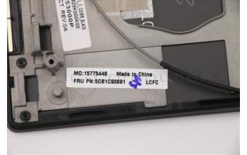 Lenovo 5CB1C93691 COVER Upper Case ASM_NORDIC L82K8 BK