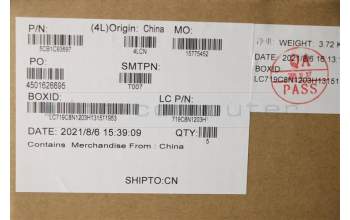 Lenovo 5CB1C93697 COVER Upper Case ASM_SWS L82K8 BK