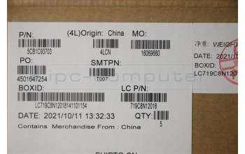 Lenovo 5CB1C93703 COVER Upper Case ASM_ARA L82K8 BK RGB