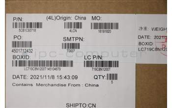 Lenovo 5CB1C93718 COVER Upper Case ASM_HUN L82K8 BK RGB