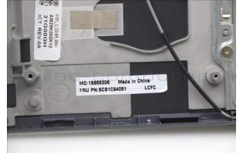 Lenovo 5CB1C94061 COVER Upper Case ASM_EURO ENG L82K8GYRGB
