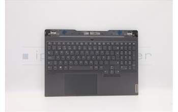 Lenovo 5CB1C94076 C-Cover with keyboard,Portuguese,Grey,RGB Backlight