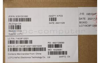 Lenovo 5CB1D01890 COVER Upper Case ASM_HUN L82NX IG_FP_U