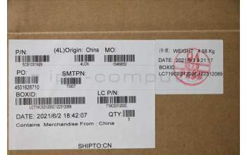 Lenovo 5CB1D01929 COVER Upper Case ASM_RUS L82K0 PHABU