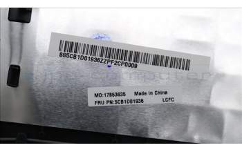 Lenovo 5CB1D01936 COVER Upper Case ASM_UKR L82K0 PHABU