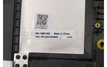 Lenovo 5CB1D03658 COVER Upper Case ASM_ENG L81W1 NFPBKLIPC
