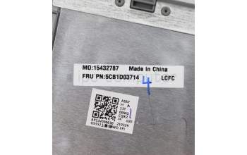 Lenovo 5CB1D03714 COVER UpperCaseASM_CZE/SLKL81W1NFPPGLIPC