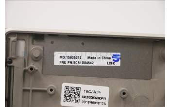 Lenovo 5CB1D04542 COVER Upper Case ASM_GRE L20YM MGR_ML