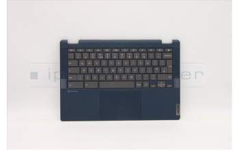 Lenovo 5CB1D04908 C-Cover with keyboard, UK English, Abyss Blue, Backlight, Non-FingerPrint, UK