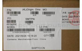 Lenovo 5CB1D04909 COVER UpperCase USA_ENG L 82M7 NFP AB BL