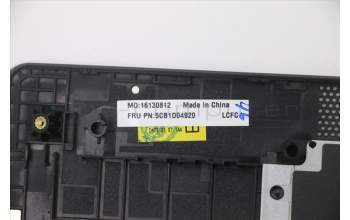 Lenovo 5CB1D04920 C-Cover with keyboard, Nordic, Iron Grey, Non-Fingerprint, UK