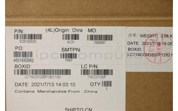 Lenovo 5CB1D05025 COVER Upper Case ASM_CZE/SLK L82JH BURGB