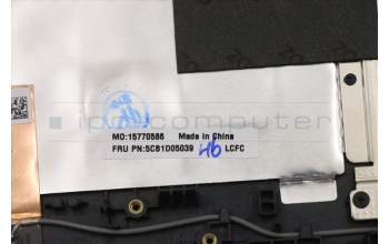 Lenovo 5CB1D05039 COVER Upper Case ASM_ITA L82JH BU RGB