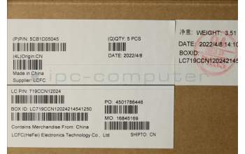 Lenovo 5CB1D05045 COVER Upper Case ASM_RUS L82JH BU RGB