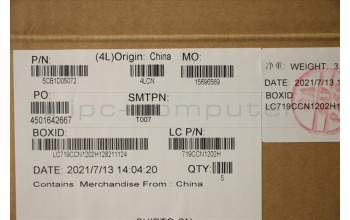 Lenovo 5CB1D05072 COVER Upper Case ASM_JPN L82JH BU WH