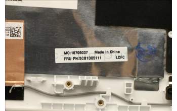 Lenovo 5CB1D05111 COVER Upper Case ASM_SPA L82JH SG BU