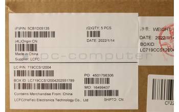 Lenovo 5CB1D05135 COVER Upper Case ASM_TC L82K6 GY