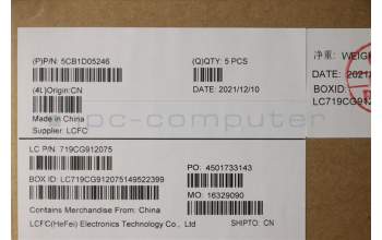 Lenovo 5CB1D05246 COVER Upper Case ASM_KOR L82JDSGw/RGBWRF