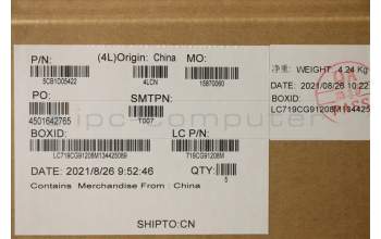 Lenovo 5CB1D05422 COVER UpperCaseASM_CZE/SLKL82JDSTw/BUWRF