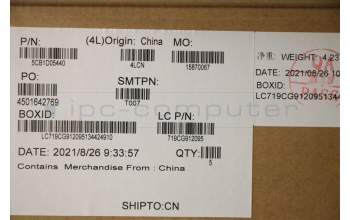 Lenovo 5CB1D05440 COVER Upper Case ASM_RUS L82JD STw/BUWRF
