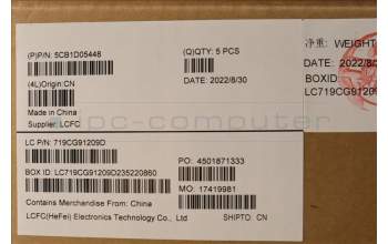 Lenovo 5CB1D05448 COVER Upper Case ASM_UKR L82JD STw/BUWRF