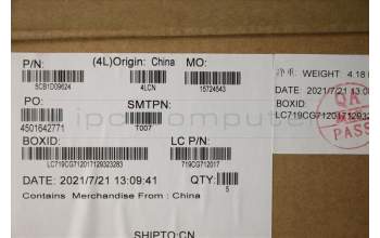 Lenovo 5CB1D09624 COVER Upper Case ASM_UKE L82JFSGw/RGBWRF