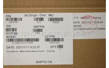 Lenovo 5CB1D10911 COVER Upper Case ASM_HBW L82JK BU RGB