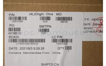 Lenovo 5CB1D10934 COVER Upper Case ASM_ENG L82JK BU WH