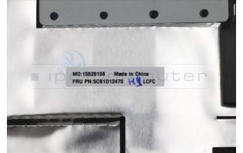 Lenovo 5CB1D12470 C-Abdeckung mit Tastatur, Griechisch