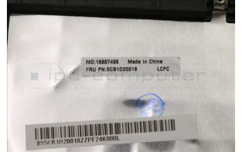 Lenovo 5CB1D20018 COVER Upper Case ASM_FRA/ENGL82JM PHA_BU