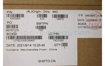 Lenovo 5CB1D20027 COVER Upper Case ASM_HUN L82JM PHA_BU